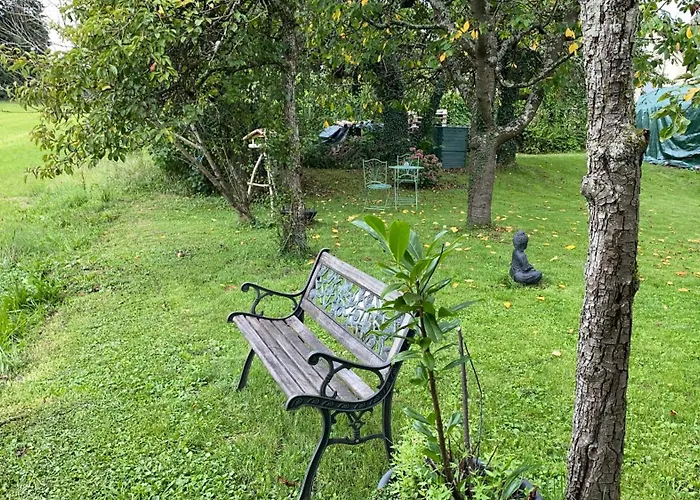 Tolles Mit Grosser, Ueberdachter Terrasse Apartament